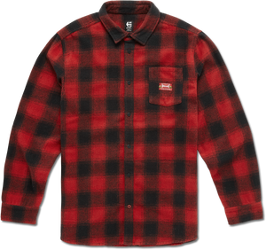 Etnies X Independent Flannel Shirt Red 4137000915