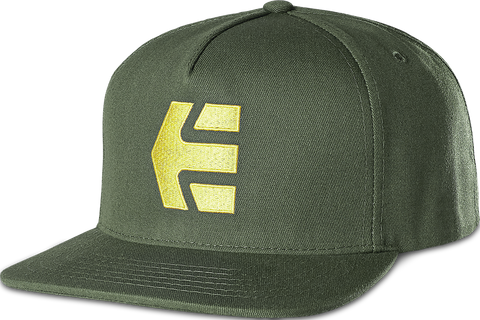 Etnies Icon Snapback Cap Olive 343