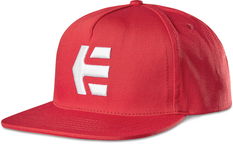 Etnies Icon Snapback Cap Red/White 616