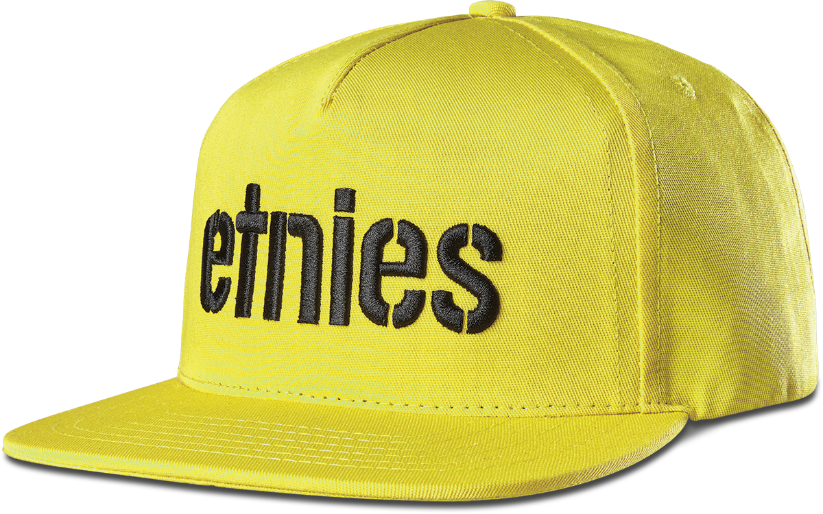 Etnies Corp Snapback Cap Yellow 700