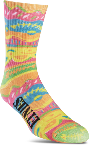 Etnies Rebel Sports Crew Socks Neon 728 One Size