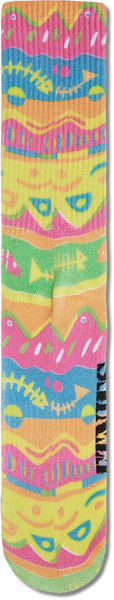 Etnies Rebel Sports Crew Socks Neon 728 One Size