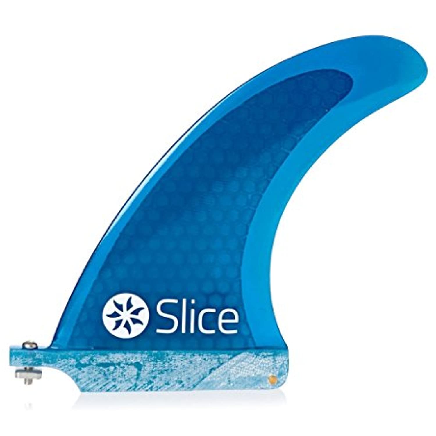 Slice RTM Hexcore Centre Fin 8" BLUE