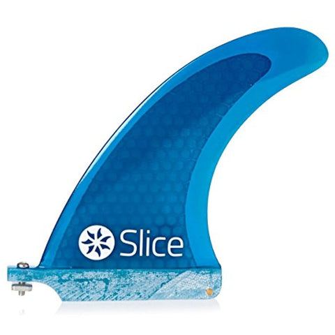Slice RTM Hexcore Centre Fin 8" BLUE