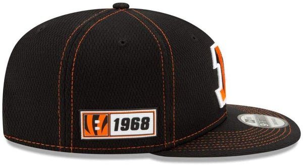 New Era NFL Cincinnati Bengals 2019 Sideline 9Fifty Cap Black 12050623