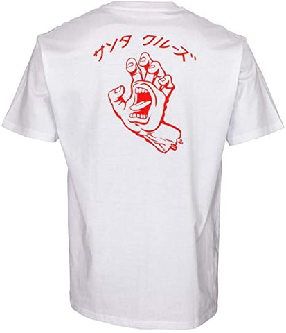 Santa Cruz Hando Short Sleeve T-shirt White SCA-TEE-97