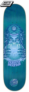 Santa Cruz Skateboard Delfino Fortune Teller Blue 8.25" SCR-SKD-2391