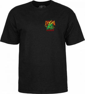 Powell Peralta Caballero Street Dragon T Shirt Adult Small Black CTMSCSTDGX