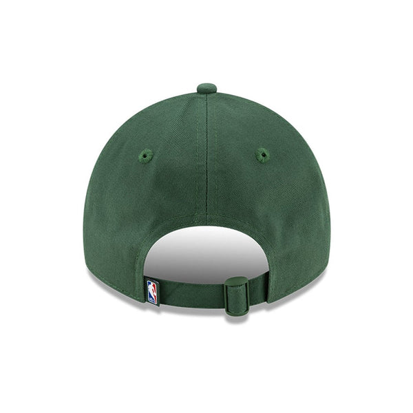 New Era 9Twenty Cap Milwaukee Bucks NBA Back Half Green 60100651