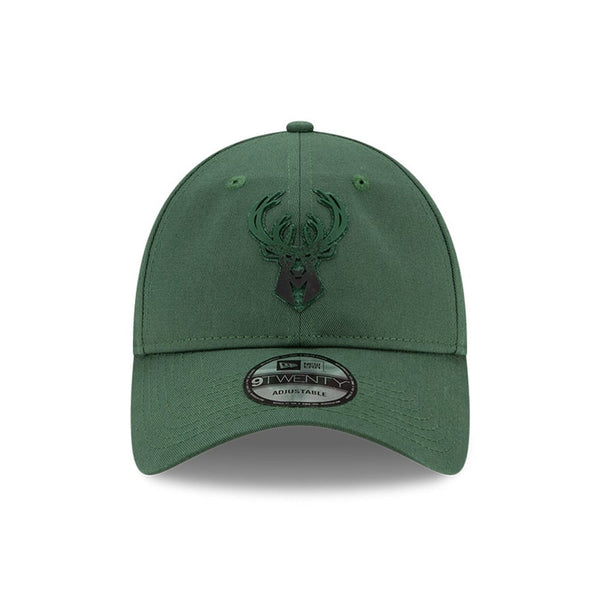 New Era 9Twenty Cap Milwaukee Bucks NBA Back Half Green 60100651