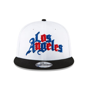 New Era LA Clippers City Edition Alt 9Fifty Snapback Hat White 60102484