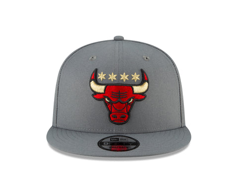 New Era 9Fifty Cap NBA20 City Chicago Bulls S/M Grey 60102534