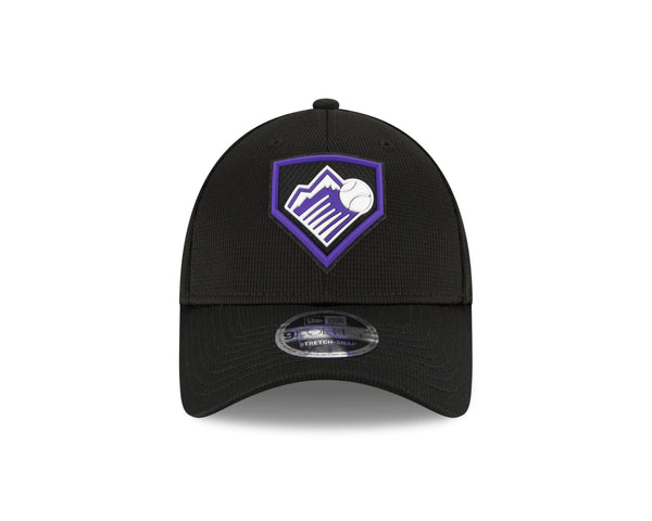 New Era 9Forty Cap MLB Colorado Rockies On Field Clubhouse Black 60104290