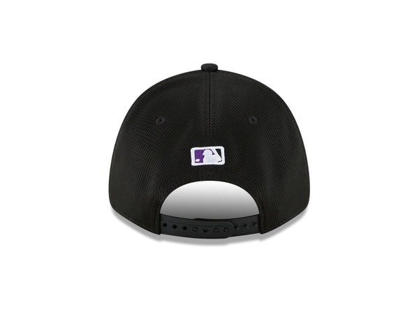New Era 9Forty Cap MLB Colorado Rockies On Field Clubhouse Black 60104290