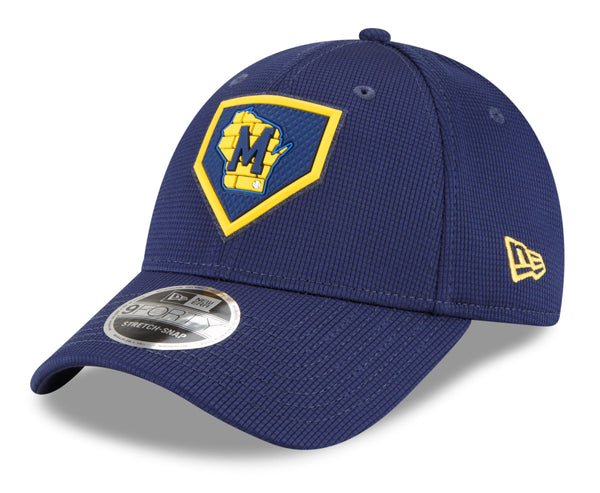 New Era 9Forty Cap MLB Milwaukee Brewers On Field Clubhouse Blue 60104294