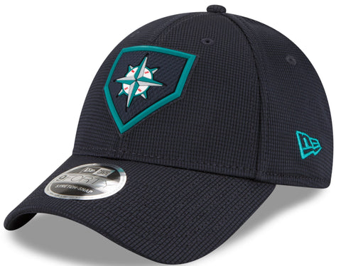 New Era 9Forty Cap MLB Seattle Mariners On Field Clubhouse Navy 60104297