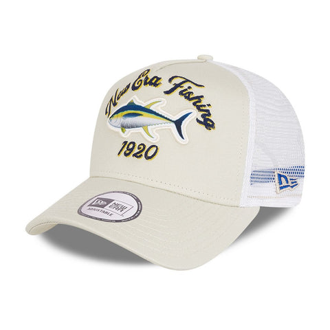 New Era Fishing A-Frame Trucker Cap Stone 60112683