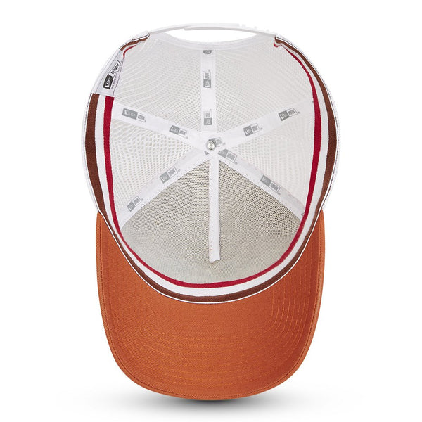 New Era Fishing A-Frame Trucker Cap Brown 60112684