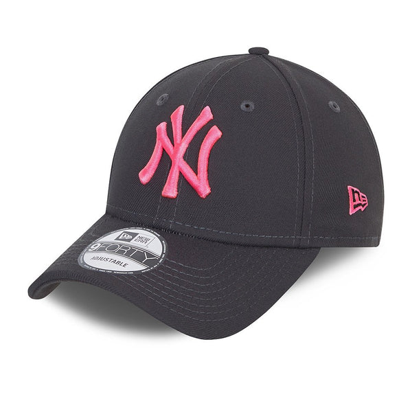 New Era New York Yankees Neon Pack 9Forty Cap Grey 60137651