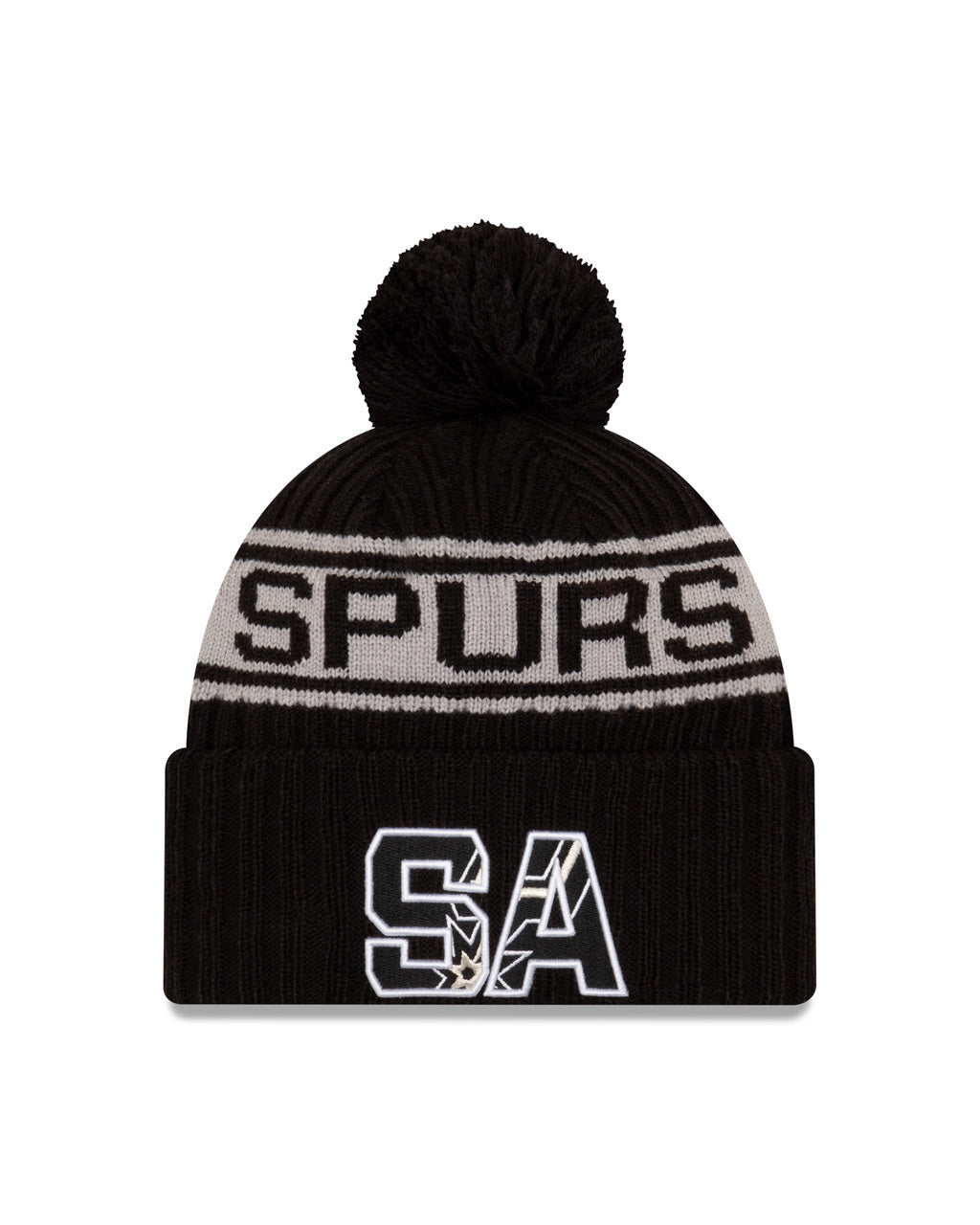 New Era - San Antonio Spurs  Nba Draft Edition Pom knit black - 60143855