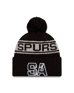 New Era - San Antonio Spurs  Nba Draft Edition Pom knit black - 60143855
