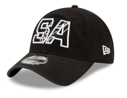 New Era 9Twenty Cap NBA21 Draft San Antonio Spurs Black 60143923