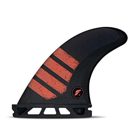 Futures Unisex F4 Alpha Tri Fin Set / Carbon/Red / S