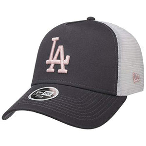 New Era Los Angeles Dodgers League Essential Womens Trucker Cap Grey 12380758