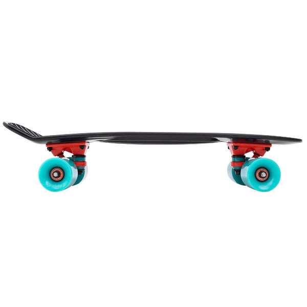 Penny cruiser skateboard 22"Bright Light Black / Turquoise PNY-COM-0080