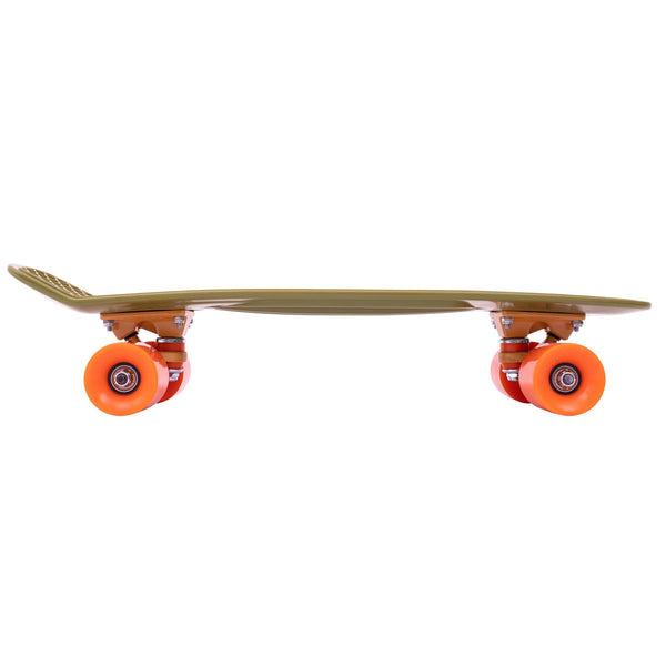 Penny cruiser skateboard 22" Burnt Olive - Green / Orange PNY-COM-0082