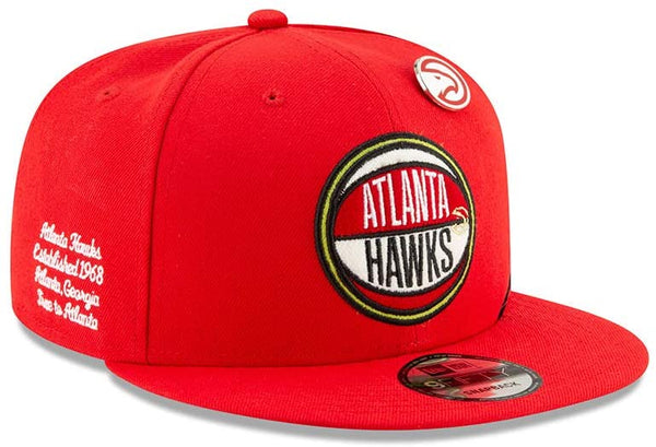 New Era NBA Atlanta Hawks Authentic 2019 Draft 9FIFTY Snapback Cap