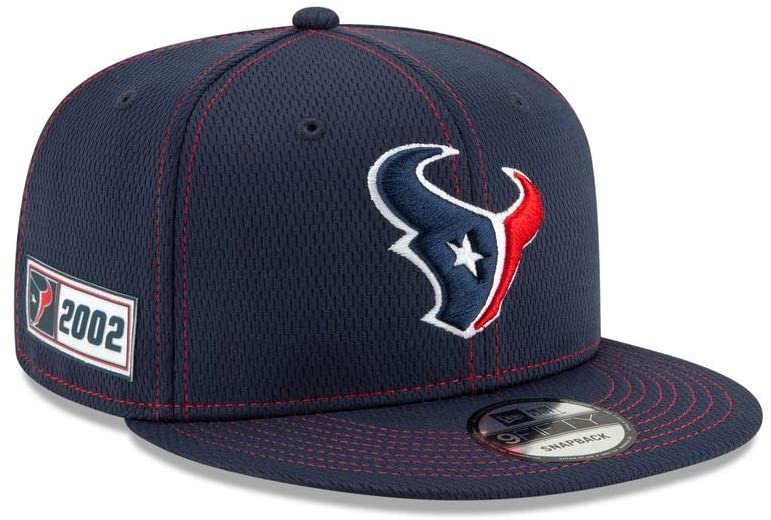 New Era NFL Houston Texans Authentic 2019 Sideline 9Fifty Cap Navy 12050615