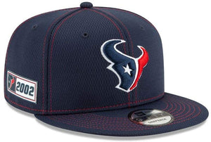 New Era NFL Houston Texans Authentic 2019 Sideline 9Fifty Cap Navy 12050615