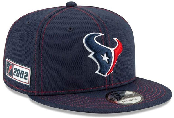 New Era NFL Houston Texans Authentic 2019 Sideline 9Fifty Cap Navy 12050615