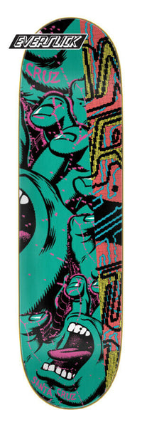 Santa Cruz Skateboard Everslick Deck No Pattern Hand 8.5" SCR-SKD-2381