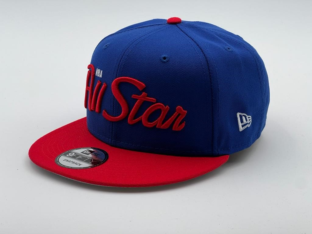 New Era 9Fifty Cap Philadelphia 76ers All Star Game Script Blue 60239640