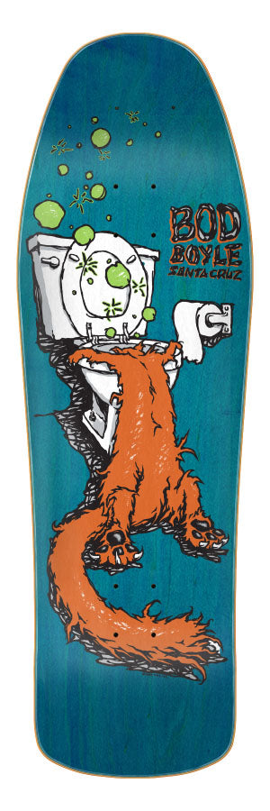 Santa Cruz Skateboard Deck Reissue Boyle Sick Cat 9.99in x 31.78in SCR-SKD-2417