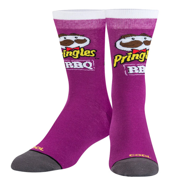 Cool Socks Pringles BBQ Crew Socks Size US 8-12 10767MCNCD