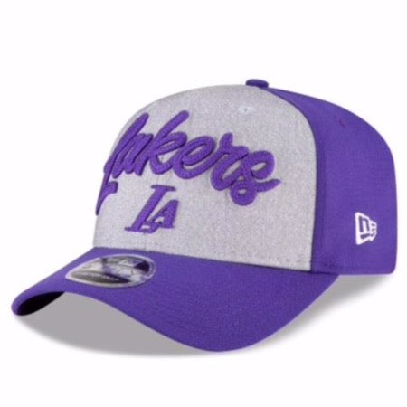 New Era Los Angeles Lakers NBA Draft Grey 9Fifty Cap 60002853