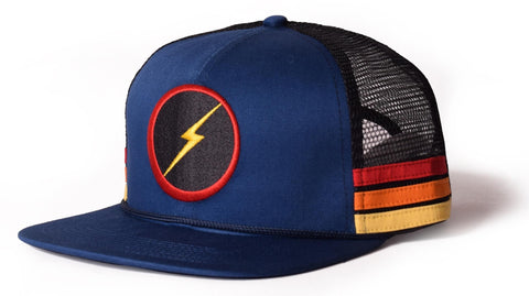 Lightning Bolt Sunset Stripe Cap 99AMACAP400B42