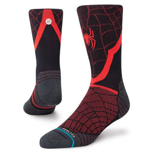 Stance Spider Man Run Socks AA48C20SPI-BLK