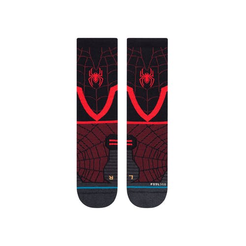 Stance Spider Man Run Socks AA48C20SPI-BLK