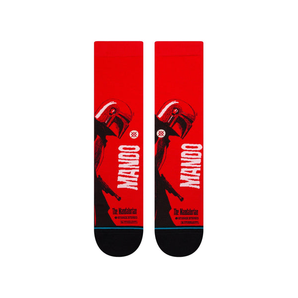 Stance Mando West Crew Sock Star Wars The Mandalorian