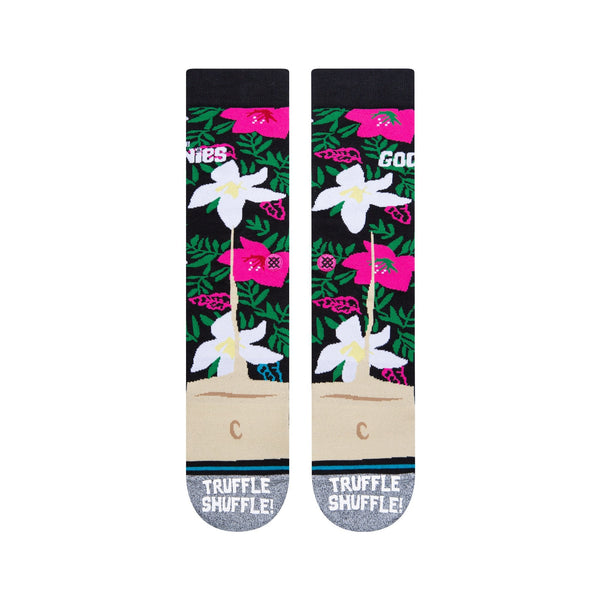 Stance Goonies Chunk Truffle Shuffle Crew Socks Black Large