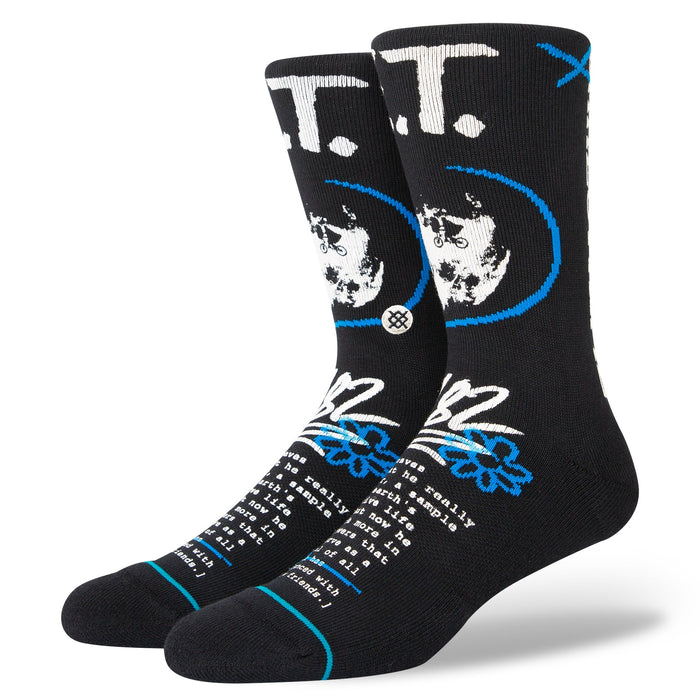 Stance Extra Terrestrial Crew Sock Black A555C22EXT-BLK
