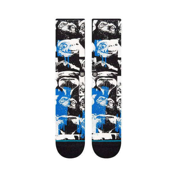 Stance Phone Home Crew Socks Adult A555C22PHO-BLK