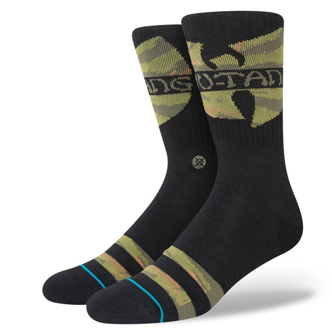 Stance Clan In Da Front Wu Tang Crew Sock Black A556C22CLA