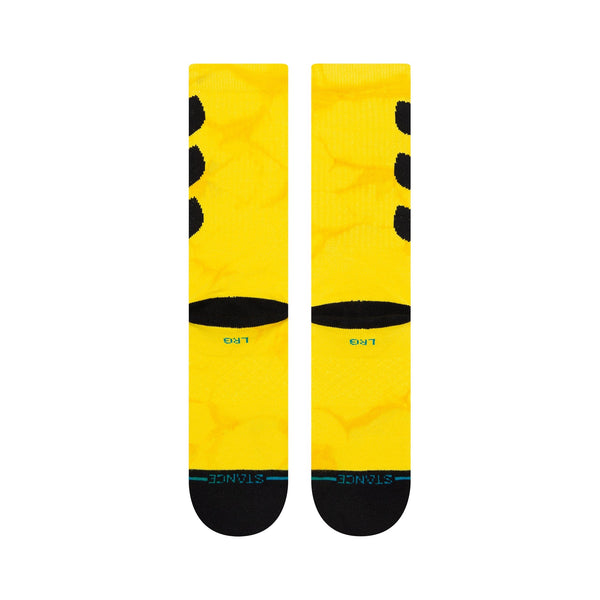 Stance  Wu Tang Clan Enter The Wu Crew Socks Adult A556C22ENT-YEL