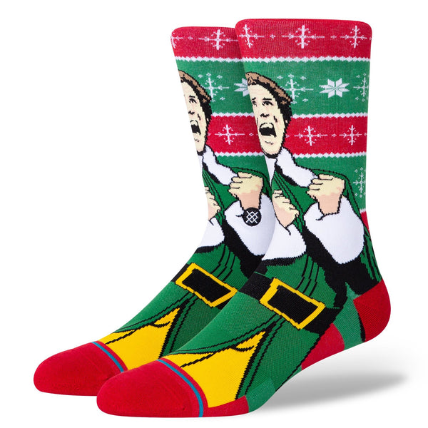 Stance Cold Outside ELF Crew Socks A556D20COT