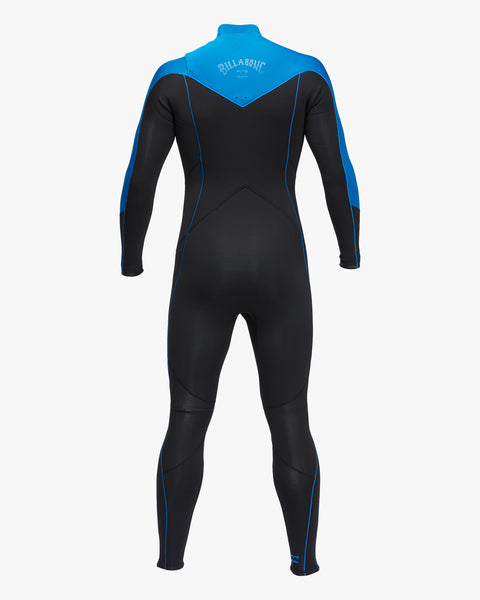 Billabong Men’s 3/2mm Absolute Chest Zip Wetsuit Surf Blue C43M55BIP2